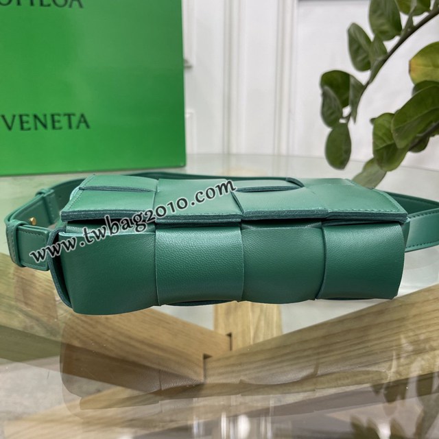 Bottega veneta高端女包 KF0015 牛油果色 寶緹嘉CAEESTTE腰包 BV經典款手工編織手包腰包胸包斜挎包  gxz1203